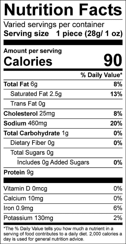 Workaholic 10-pack of beef sticks